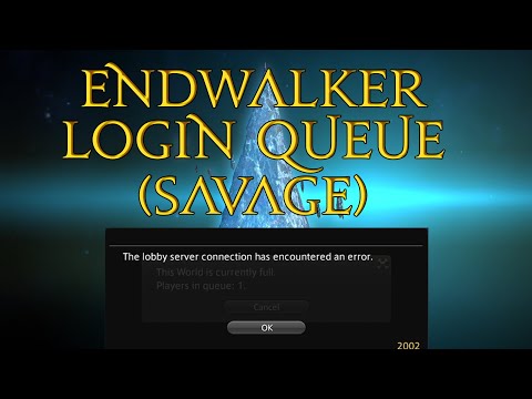 Endwalker: Login Queue (Savage)