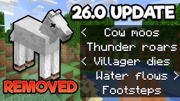 26.0 BEGINS: Mojang Messed Up Parity, Again 😢