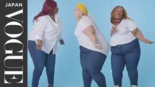 太ってる人はお洒落できないってこと あらゆる体型の女性たちがデニムに思うこと Vogue Japan Youtube