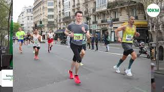 Marathon de Paris 2024 Après avoir fait le Championnat de France de marathon 15 jours auparavant.