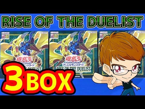 遊戯王】サンダー編3箱開封「RISE OF THE DUELIST(ライズ・オブ