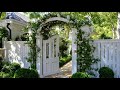 Small Front Yard Ideas: Elegant Garden Makeover with Beautiful Gates &amp; Arches