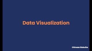 A Guide to Data Visualization
