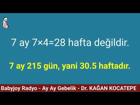 GEBELİK HAFTASINA GÖRE KAÇ AYLIK HAMİLE OLUNDUĞU NASIL HESAPLANIR? AY VE HAFTA NASIL DÖNÜŞTÜRÜLÜR?