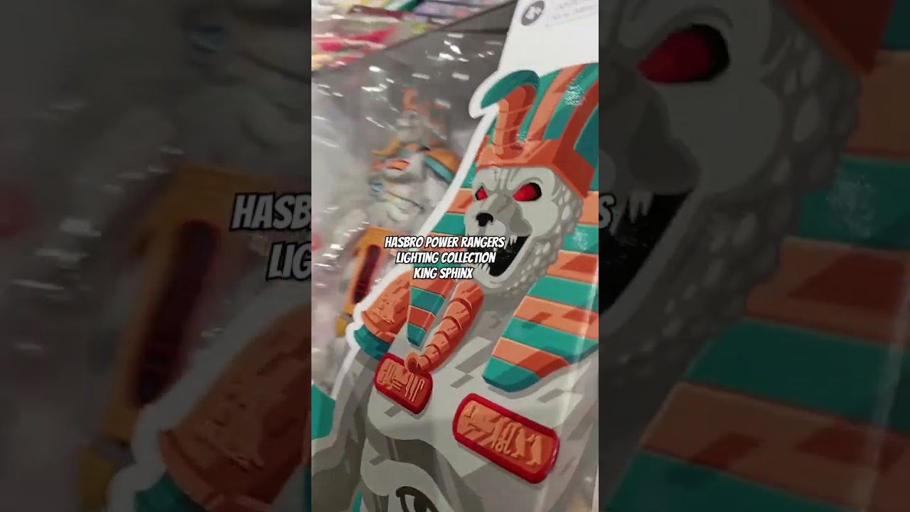 Hasbro Power Rangers Lightning Collection King Sphinx 