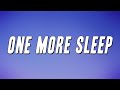 Leona Lewis - One More Sleep (Lyrics)