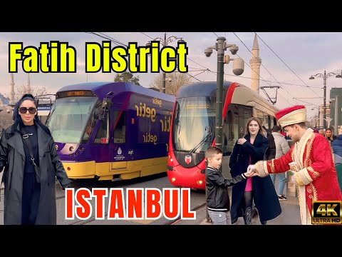 🇹🇷 Istanbul Fatih Aksaray Laleli Bayazıt Sultanahmet Sirkeci Turkey 4K