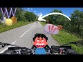 Col de la Madeleine in moto e ciclista pericoloso | Motovlog Ep.2 Triumph Tiger 900 RP