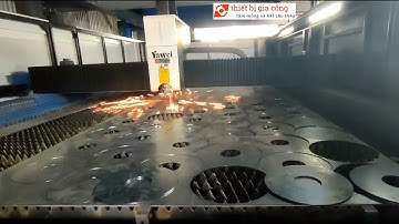 Cắt khí oxy với thép tấm 5mm bằng máy cắt laser fiber