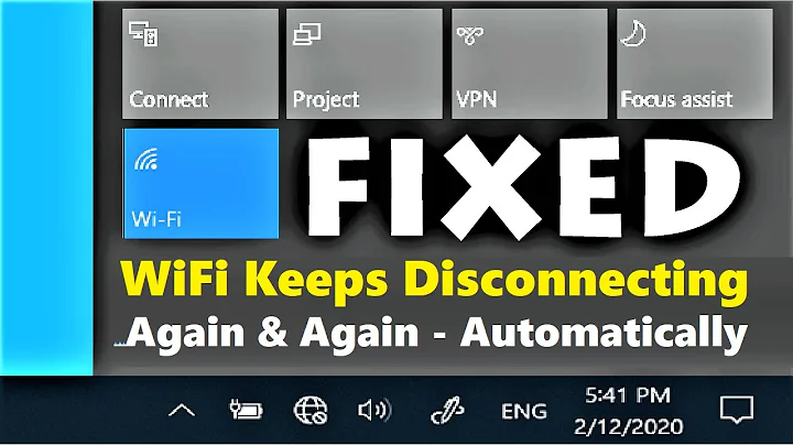 WiFi Keeps Disconnecting Windows 10 | WiFi Disconnects Automatically Windows 10 [ 100% Working ]