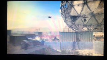 Cross map throwing knife on dome mw3