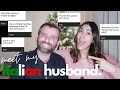 how did we meet? does he like the USA? | Italian husband answers your questions!