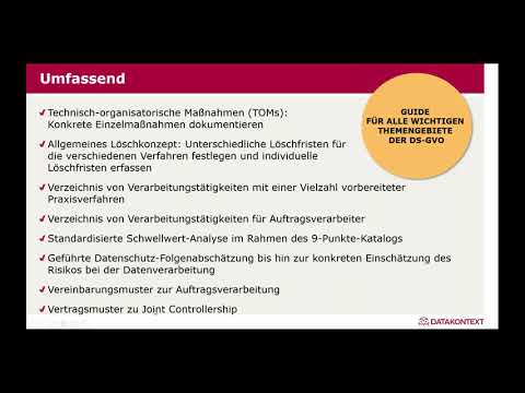 Video: Durch die Durchführung einer Folgenabschätzung wird eine Organisation?