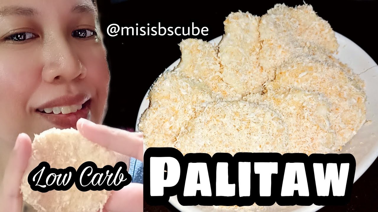 Low Carb LC Keto Palitaw Easy Recipe Philippines | Misis B's Cube 🇵🇭