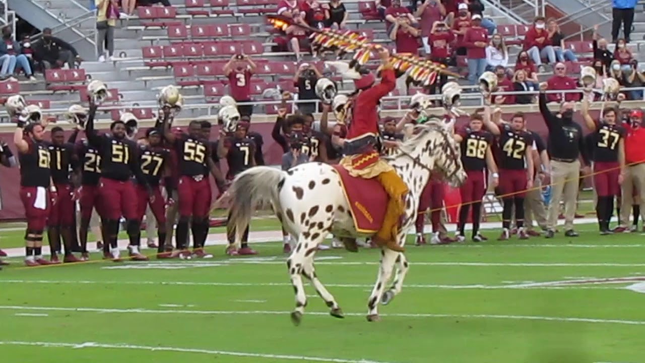2020 Fsu S Chief Osceola And Renegade Plant The Spear Vs Duke Youtube 2020 Fsu S Chief Osceola And Renegade Plant The Spear Vs Duke Youtube