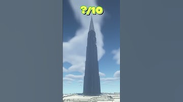 How to make Minecraft Cobblestone Tower #shorts #trending #minecraft