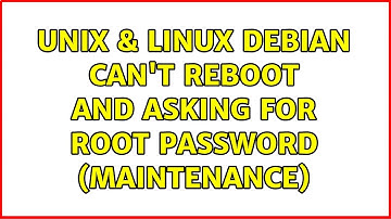 Unix & Linux: Debian can