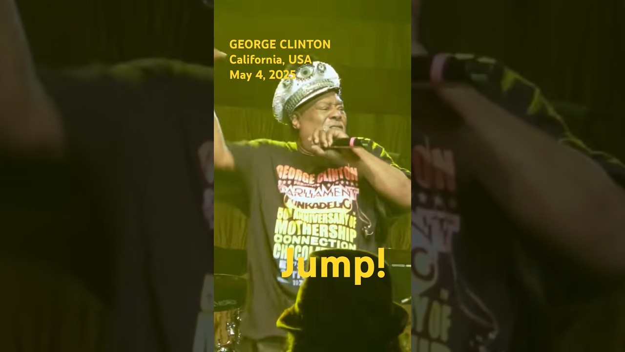 Watch George Clinton Jump! 🙌 San Diego, CA 2025-05-04 #funk on YouTube Watch George Clinton Jump! 🙌 San Diego, CA 2025-05-04 #funk on YouTube