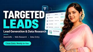 Lead Generation | B2B | B2C | Data Entry | ZoomInfo | Web Research