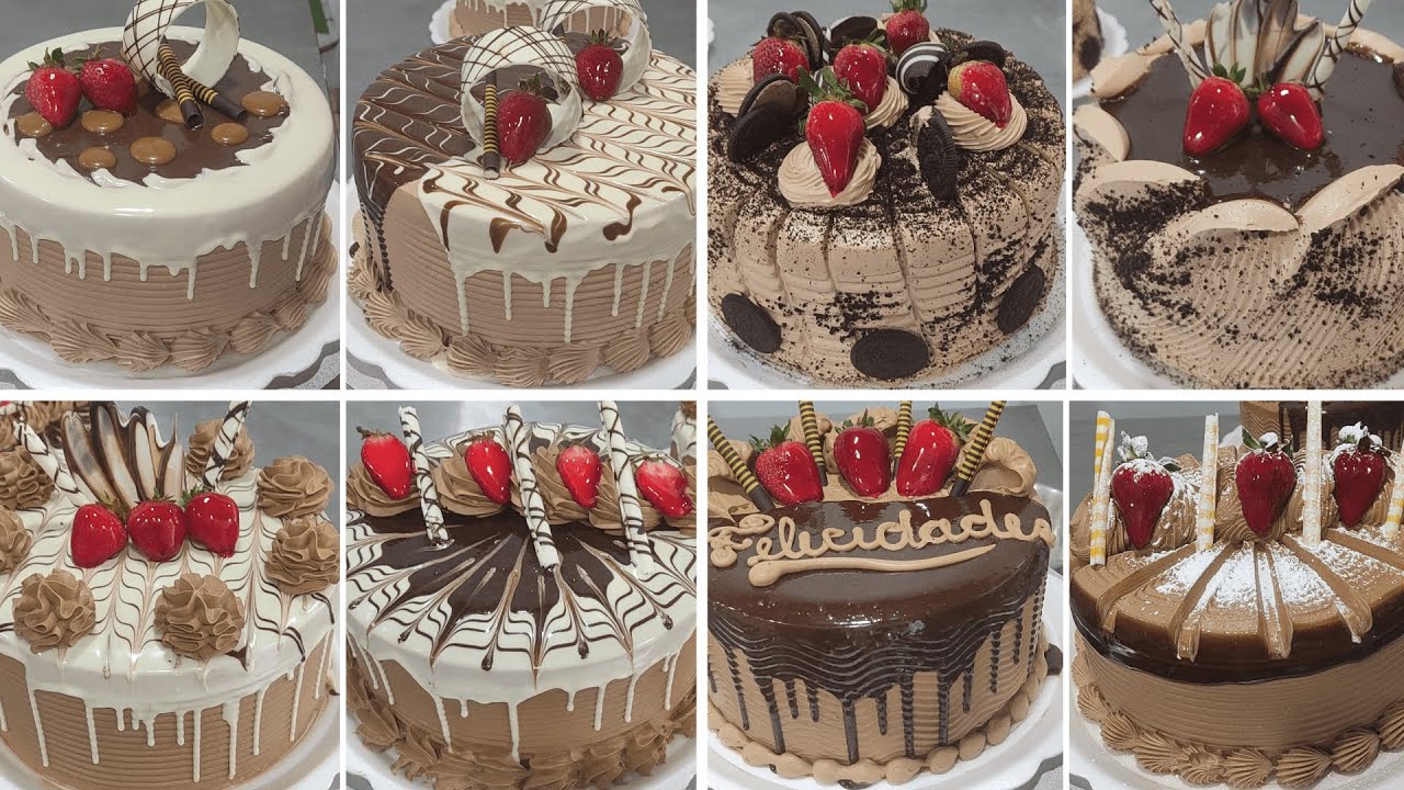 Más de 1000 ideas increíbles para decorar pasteles de chocolate