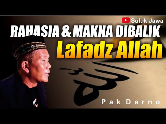 RAHASIA HURUF ALIF LAM LAM HA' DALAM BASMALLAH - PAK DARNO class=