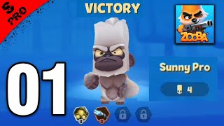 Zooba: Solo Match Win With BRUCE Level 6 #ZoobaClips