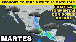 🔴 ¡PREPARARSE! FUERTES TORMENTAS CON DOBLE RIESGO INVADIRÁN HOY by Weather report TV 32,615 views 6 days ago 8 minutes, 50 seconds