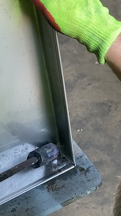 Using Soldering Coppers and Meter Bar Solder to seal a Drain Pan