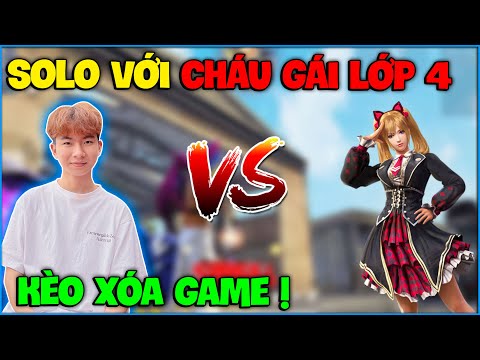 Free Fire | NTN đứng hình khi cháu gái lớp 4 lên tận nhà gạ kèo solo xoá game cực căng !!!