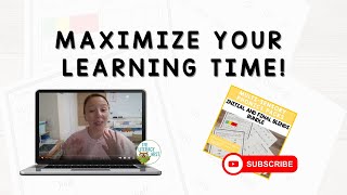 Maximize Your Learning Time! | Emily Gibbons | The Literacy Nest