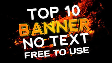 Top 10 YouTube Channel Banner Template No Text | Android / iOS 2021 | YouTube Banner In Pixellab