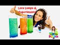 How to Make Homemade Lava lamp | Science Experiments for Kids