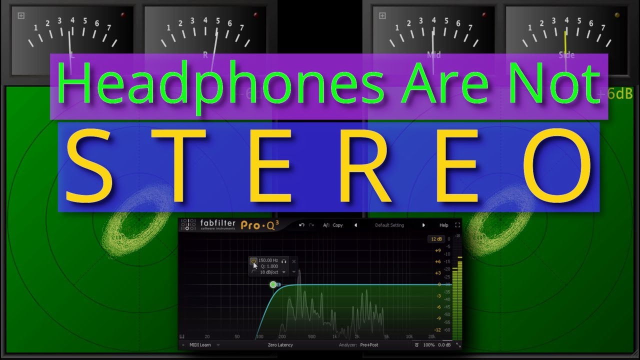 Headphones Are Not Stereo (the other LCR problem)