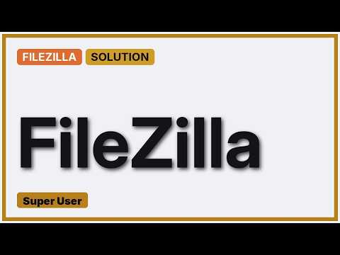 FileZilla not showing network locations