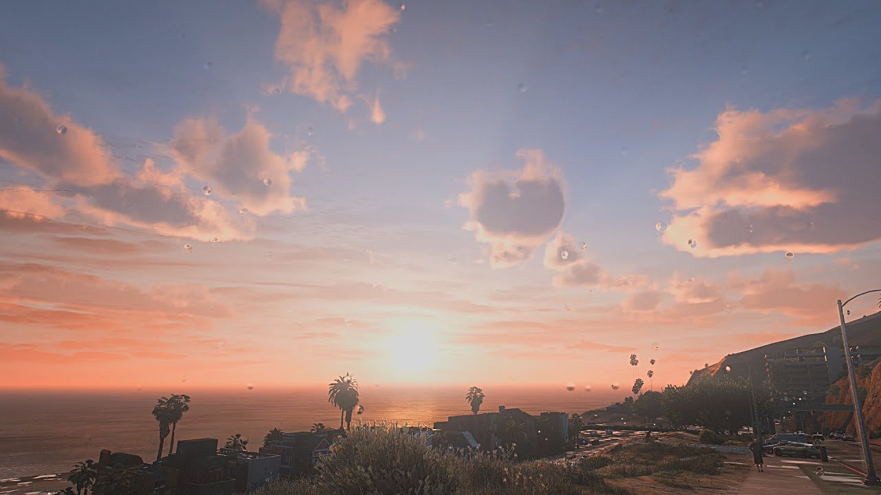 8k]Most Realistic GTAV ever! Raytracing, QuantV 3D Clouds, GTAV Real  Basement