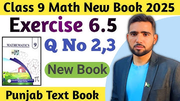 Exercise 6.5 Question Number 2 and 3 Class 9 Math New Book 2025 Chapter 6 Trigonometry