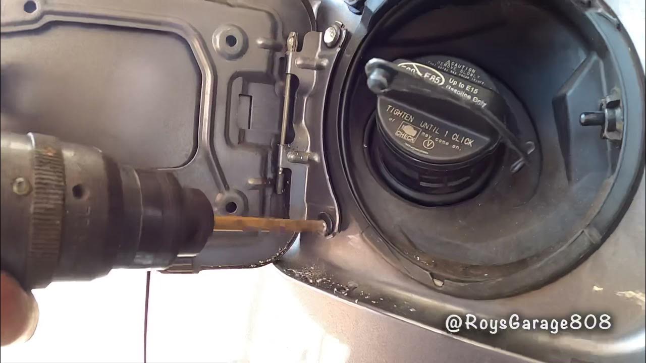 How to Replace the Gas Door on a 2018 Toyota Sienna - YouTube