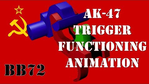 3D Animation - AK-47 Trigger Functioning