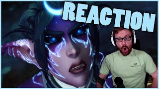 Tyrande vs Sylvanas Cinematic Reaction Patch 9.1 - Chains of Domination | World of Warcraft