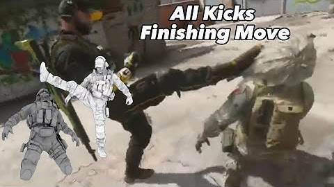 Neymar All Kicks Finishing Move (Modern Warfare 2 Neymar Jr Execution)