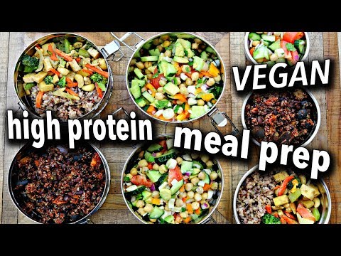 easy-high-protein-vegan-meal-prep