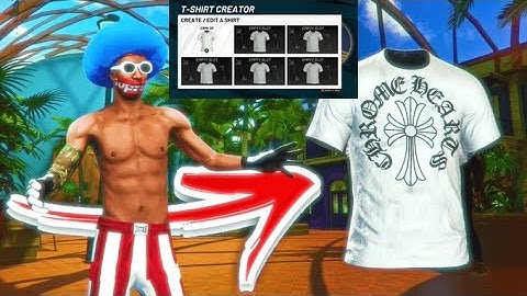 HOW TO GET THE TSHIRT CREATOR FREE ANY REP + CUSTOM TSHIRT CREATOR FIX NBA 2K22