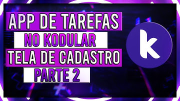 Como criar App de Lista de Tarefas no Kodular  -  Parte 2