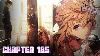 JIN WOO AND HUNTER CHA FINALLY REUNITE Solo Leveling Chapter 185 Live Reaction