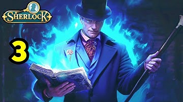 Sherlock Hidden Objects Mystery. Part 3. Match 3 Gameplay Walkthrough ios,Andriod Game. #sherlock