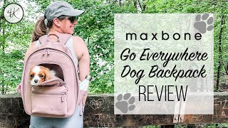 Review | Maxbone Go Everywhere Backpack | The BEST Dog Carrier! screenshot 1