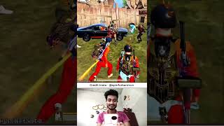 Orange Team x Fan VS Enemy T-Rex! 😅 #pubgmobile #pubgmnextstarprogram #pubgms30 #funny