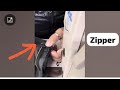 Como montar un zipper