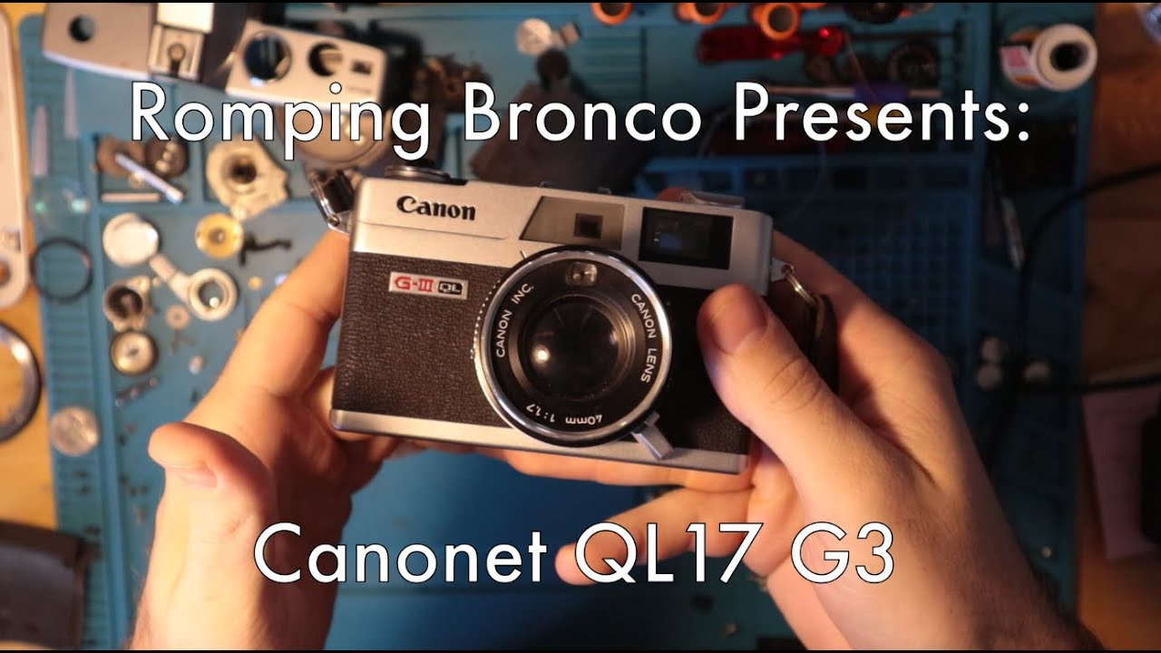 Canon Canonet QL17 G3 Walkthrough - YouTube