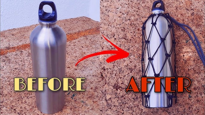 Water Bottle Handle Tutorial for Hydroflask, Camelbak 